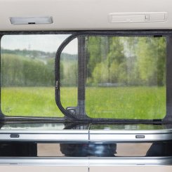 Robert BRANDRUP Moskitonetz, Flyout Schiebefenster links 