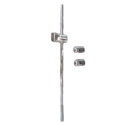 Reich Wandstange Carino mit Brausekopf-Halterung, verchromt, 65cm 