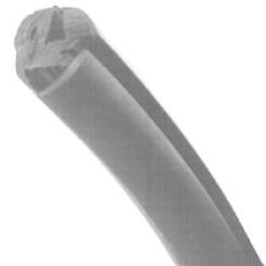 Dichtungsgummi Unterprofil für Windschutzscheibe LH 