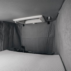 ETRUSCO Nachrüstset Schlafdachisolierung 4-teilig für Camper Van Schlafdach Fiat mit 180° Öffnung 