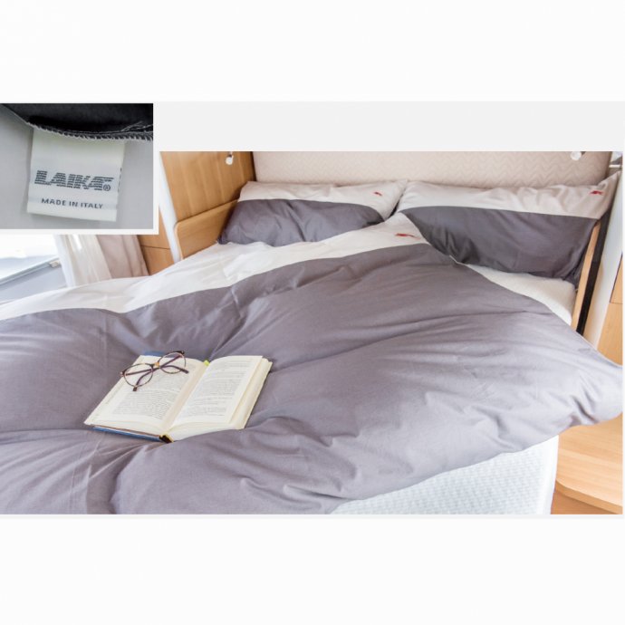 Laika Bettdeckenbezug 200 x 135 cm mit einem Kissenbezug 40 x 80 cm 